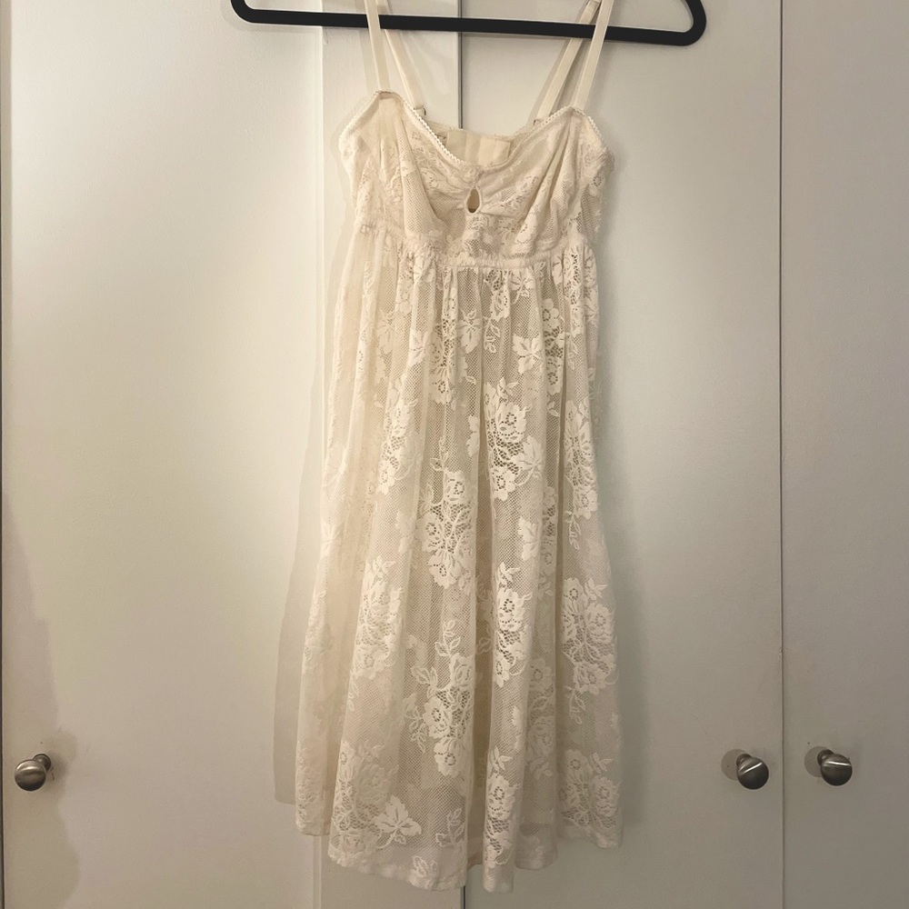 Vintage Lace Slip Dress Undergarment